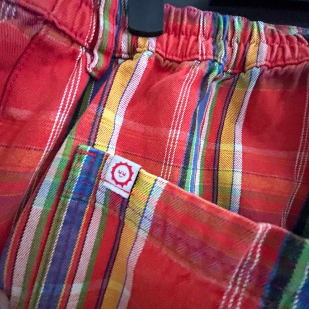 Big Bud Press Work Pants Short | 5XL, Old Sizing | Plaid Multicolor RARE